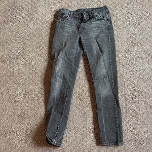 George Men's Dark Gray Skinny Jeans